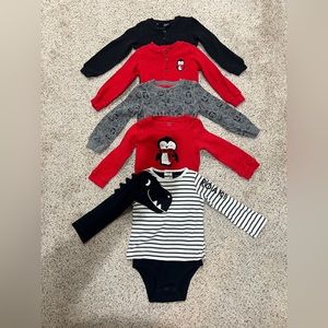 Carters and cloud island baby boy 24 month tops